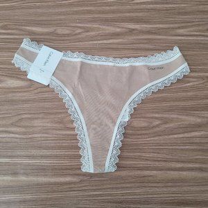 Calvin Klein Lace Thong Sexy Thong Cotton Panties CK Underwear